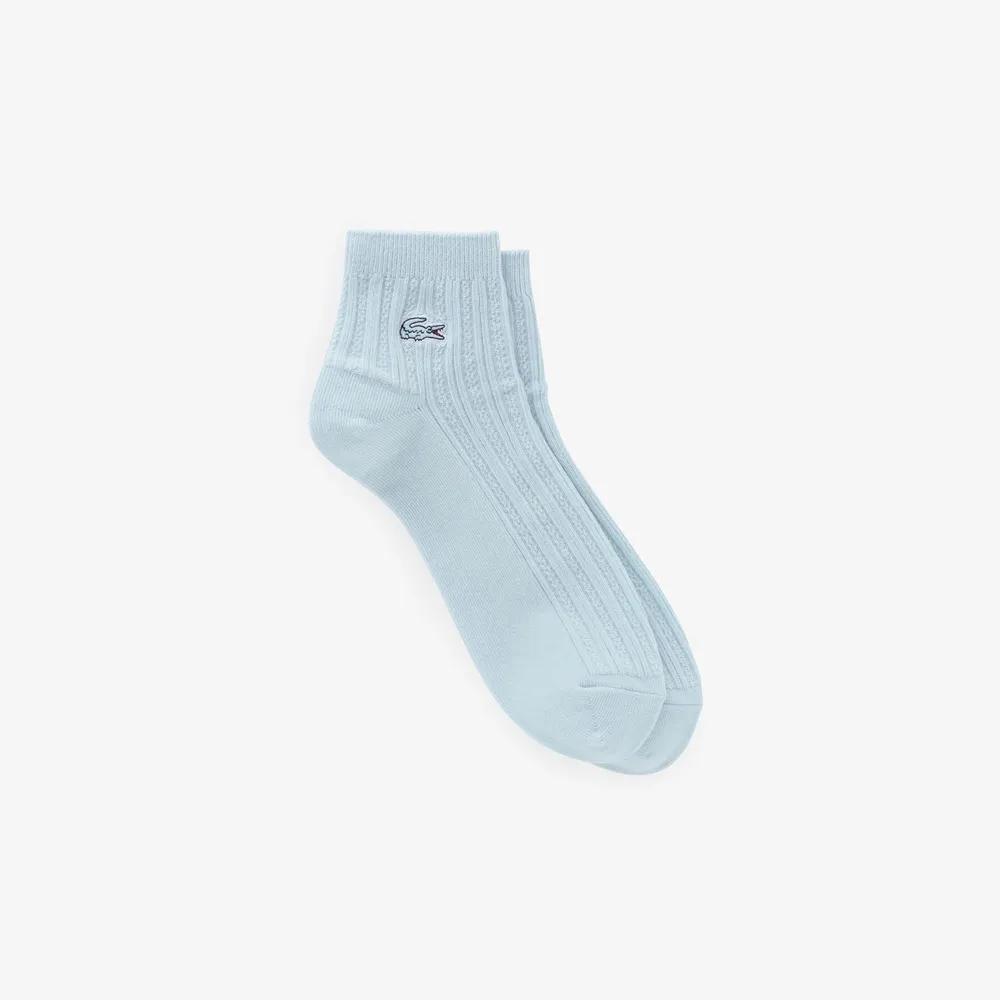 Women's Scalloped Ankle Socks RA196E-56G-70V