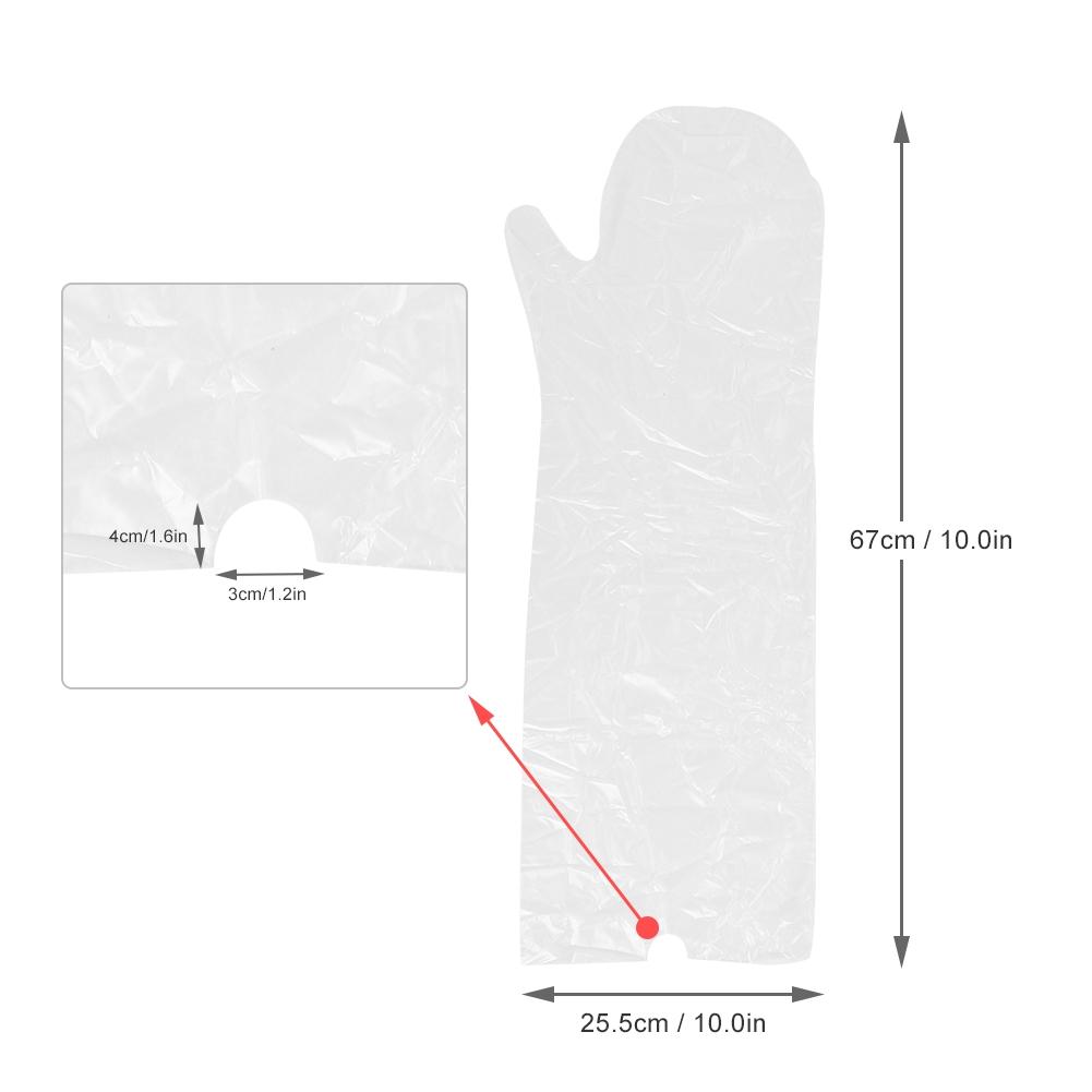 Jednorazowy Wodoodporny Ochraniacz na Gips na Rękę na Czas Kąpieli dla Dorosłych
