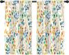 Dinosaur Window Curtains Jurassic Dino Boys Kids Girls Animals Nature Wild Forest Leaf Cute Teen Room Drapes Curtain Made Of Polyester With Rod Pocket