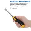 5/6/7/8/10mm Socket Wrench Screwdriver Carbon Steel Hexagon Nut Driver Hand Tool for Hand-Making Automotive Repair Maintenance
