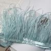 Feather Cloth Strip 10-15Cm Ostrich Hair Cloth Edge Dress Latin Dance Dress Skirt Decoration Clothing Accessories Lace