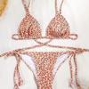 2025 Nowe Damskie Bikini Wiązane - Moda Europejska i Amerykańska, Styl 8819