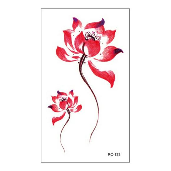 Waterproof Gradient Color Cartoon Temporary Tattoos for Men & Women