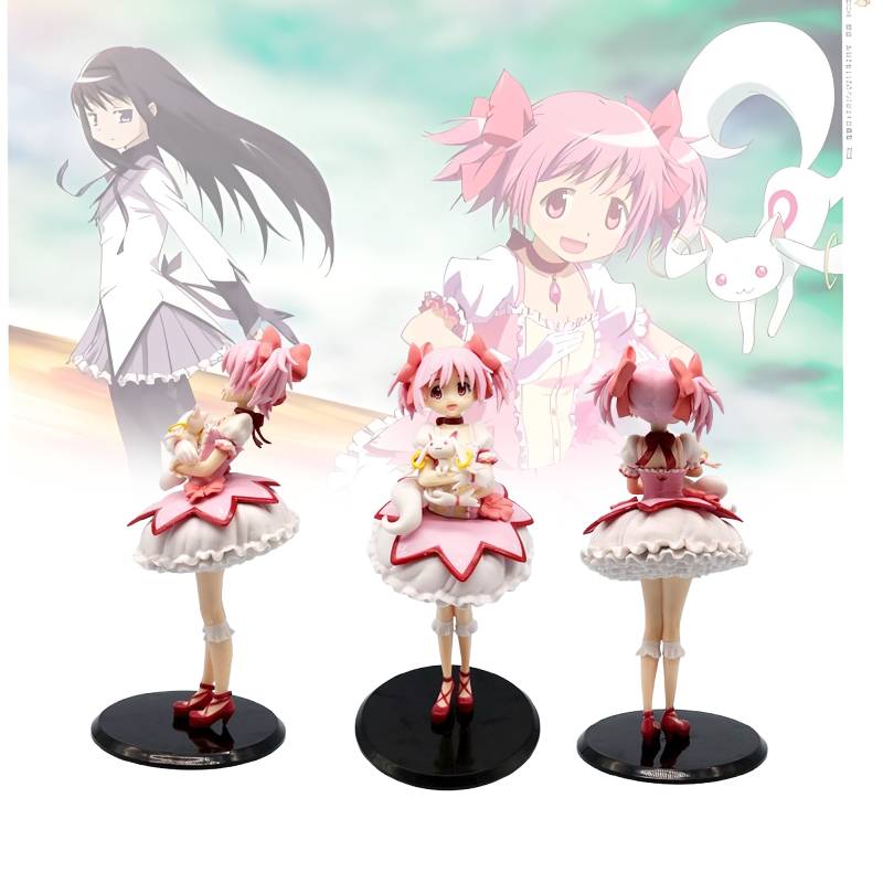 Madoka Puella Magi Magica Kaname Madoka Action Figure Model Tabletop Decoration