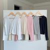New ArriValS Open Run Women S Sheer V Neck Long SleeVe Ribbed Cardigan