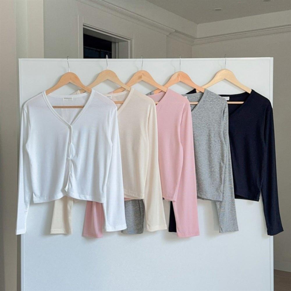 New ArriValS Open Run Women S Sheer V Neck Long SleeVe Ribbed Cardigan