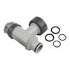 Easy Hose Swapping Pool Plunger Valve Water Flow Control