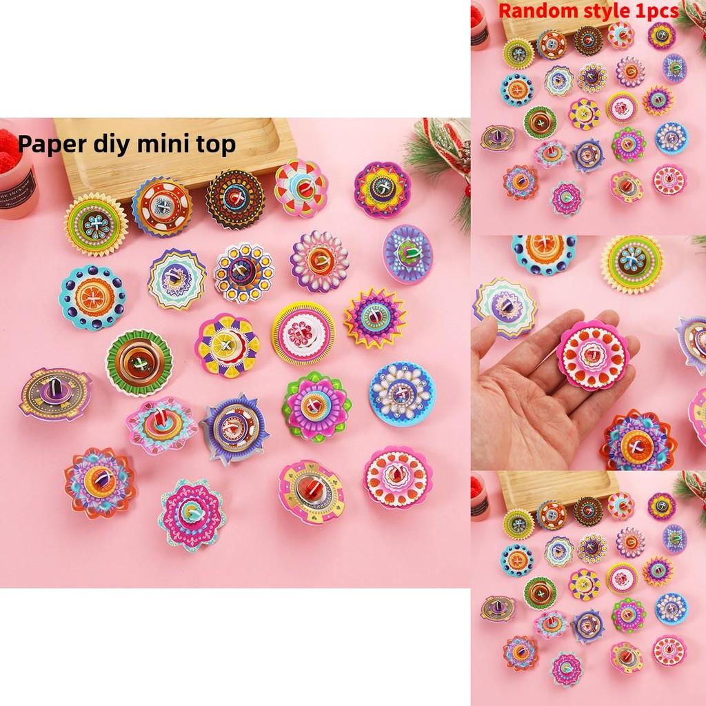 Diy Childrens 3d Puzzle Paper Gyroscope Art Craft Gift For Kids And School Rewards