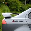 Car Letter Sticker Tail Bumper Badge Rear Trunk Emblem For Mitsubishi Evolution Lancer Grandis Outlander Triton Pajero ASX