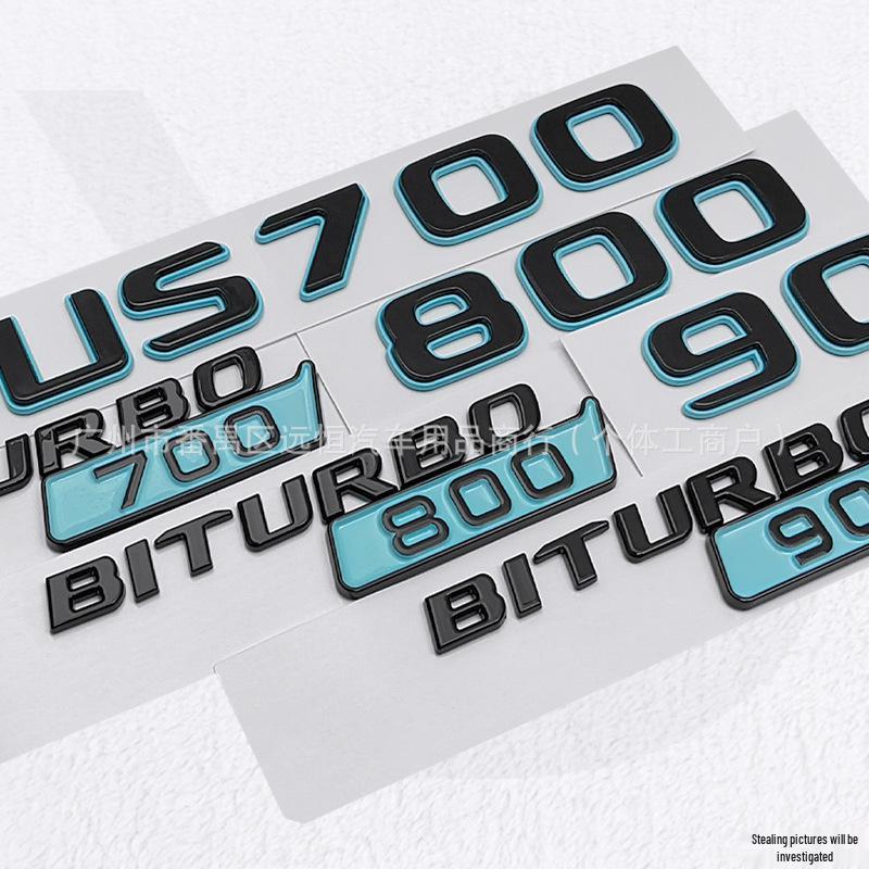 Mercedes-Benz G-Class Brabus Rocket Emblem (BRABUS 900/800/700) - Tiffany Blue