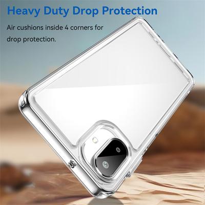 For Samsung Galaxy A07 Case Samsung A07 Cover TPU Border Acrylic Backplane Bumper Protective Phone Cases For Samsung A07 Funda