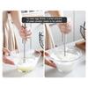 304 Stainless Steel Egg Whisk Semi Automatic Egg Beater Manual Hand Mixer Self Turning Egg Stirrer Kitchen Accessories Egg Tools