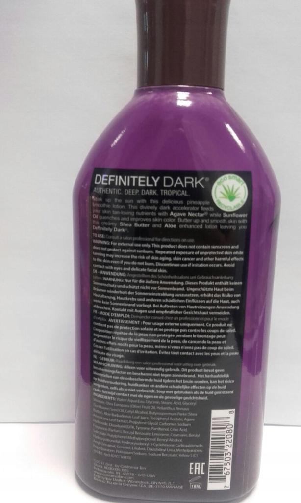 Emerald Bay Definitely Dark for Solarium Tube 250ml