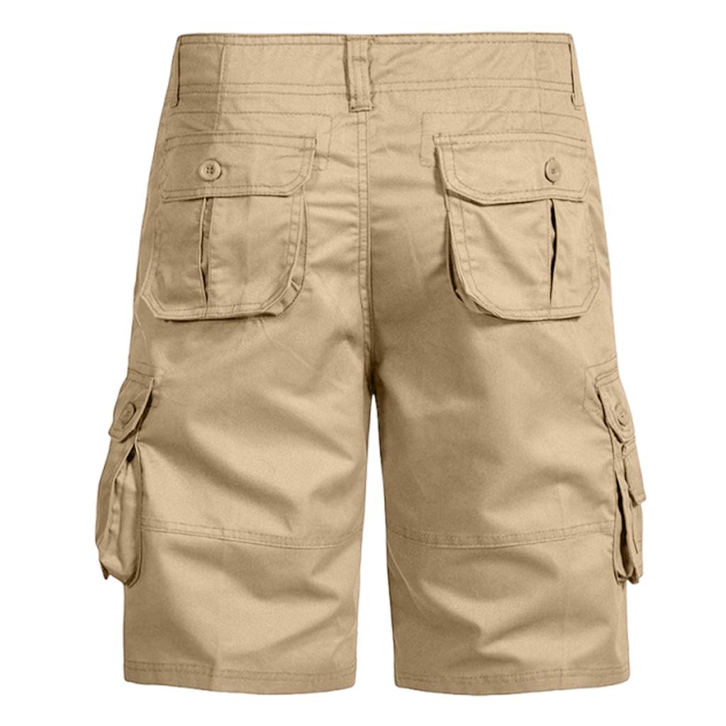 Men’s Loose Fit Cargo Shorts with Multiple Pockets Summer Straight Leg Lightweight Casual Work Shorts for Outdoor Activities