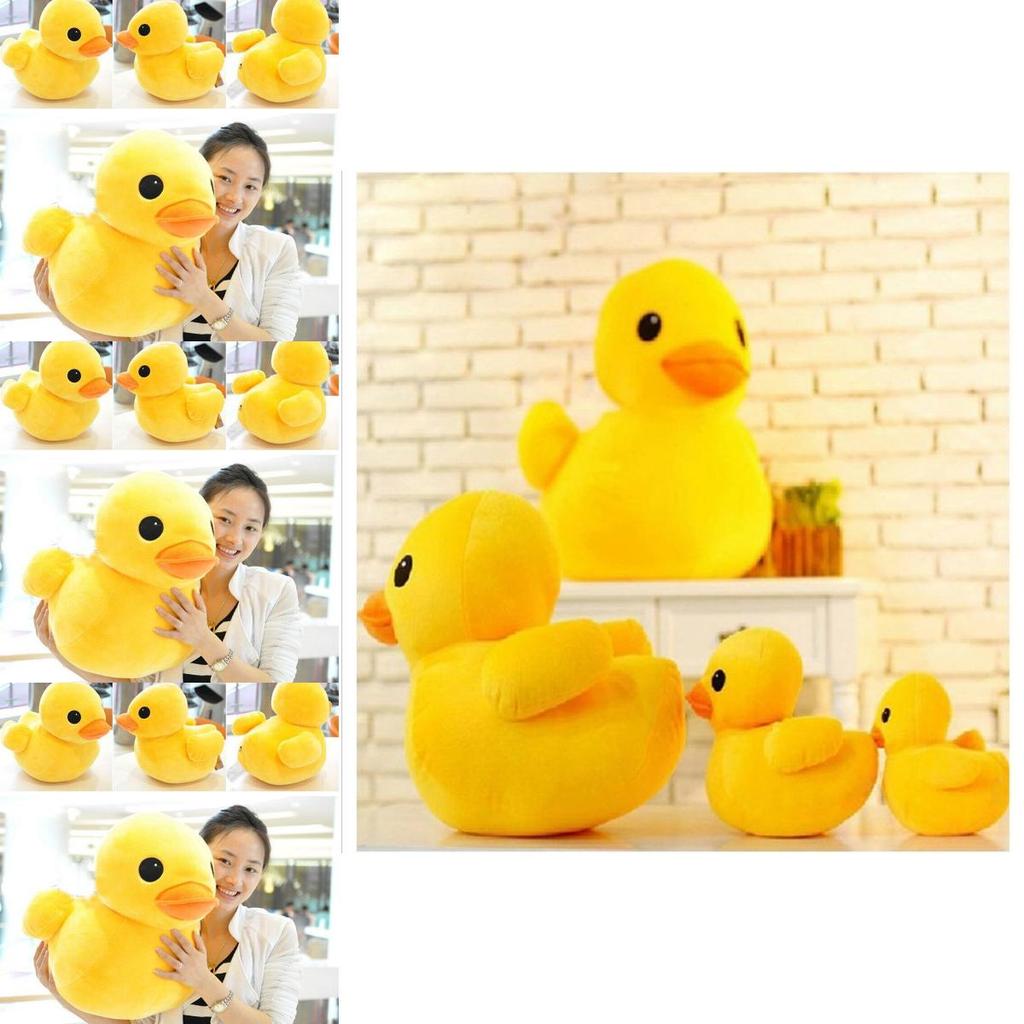 20cm 8" Lovely Yellow Duck Stuffed Animal Plush Soft Toy Perfect Pillow Gift