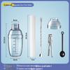 Set Shaker per Cocktail e Tè con Frusta e Bastoncino Tritaghiaccio