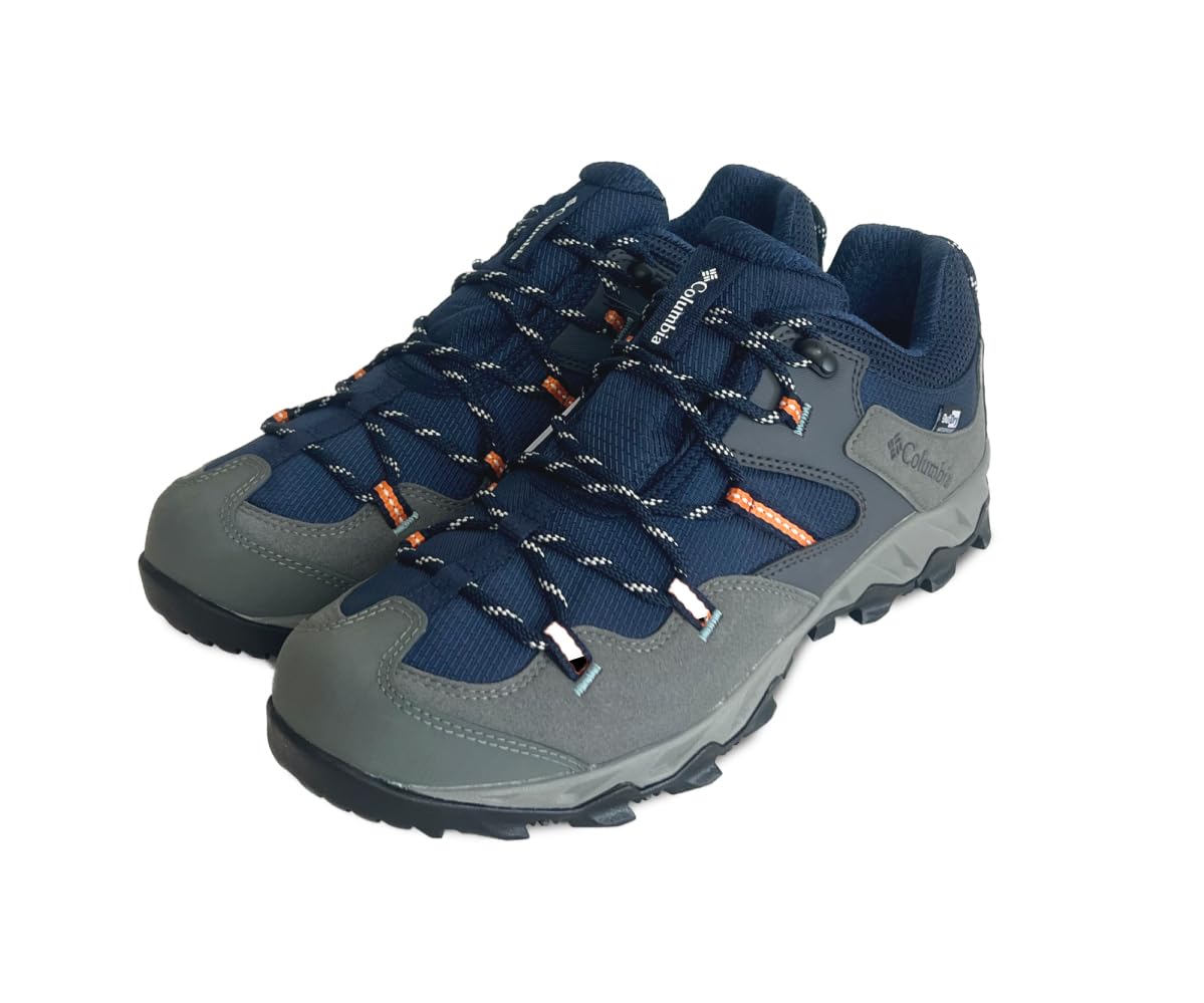 

Кроссовки Columbia Sabre Five Low Outdry Rain Shoes для альпинизма YM4204 Collegiate (464 Navy, уголь, 27,5 см)