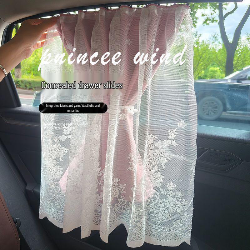 Princess Style Universal UV Protection Car Window Sunshade for Babies