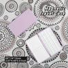 1pc Portable Travel Painting Box for Watercolor Loose Leaf HandBook for Art Supplies