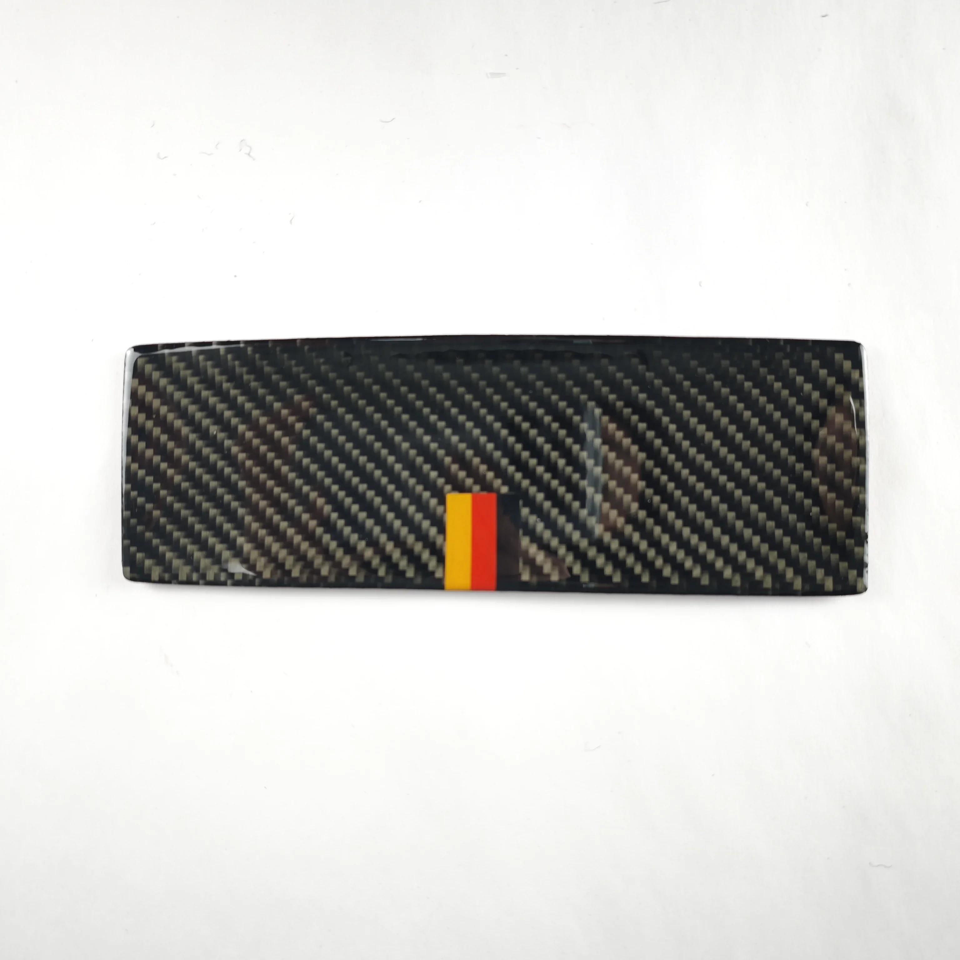 For Mercedes Benz E Class W213 Car Reading Lamp Light Panel Cover Trim Sticker Carbon Fiber Tricolor Interior Decals Accessories Carbon Fiber