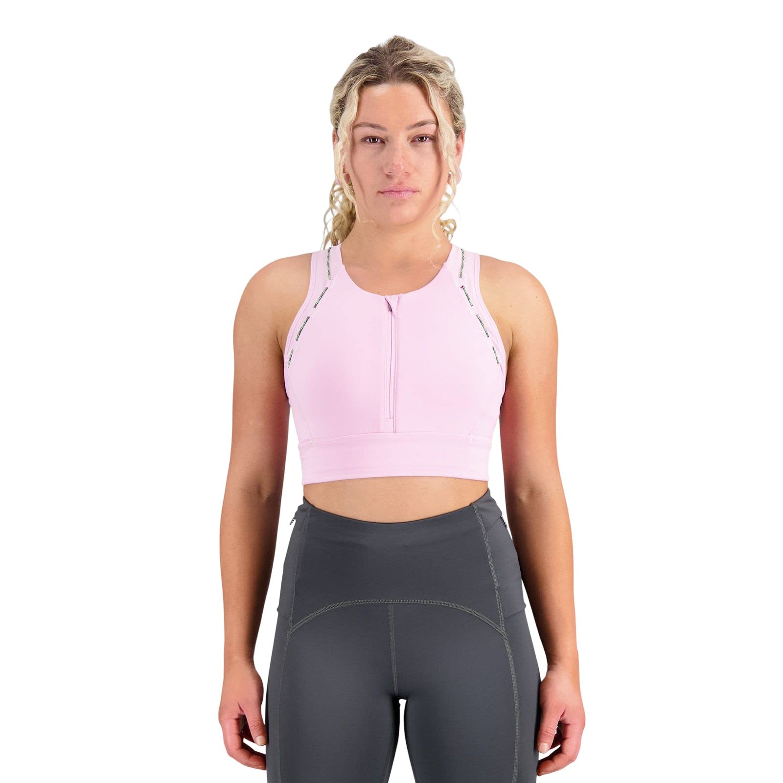 

Sports Bra AT Bra Top WB23259 WB23259 LLC M [New Balance] Women s (Lilac Cloud)