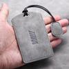 AAAQJ1 Suede Leather Car Smart NFC Card Key Case Fob Cover Shell  Auto Keychain Accessories For BMW M 3 5 7 Series X1 X3 X5 X6 X7 535le