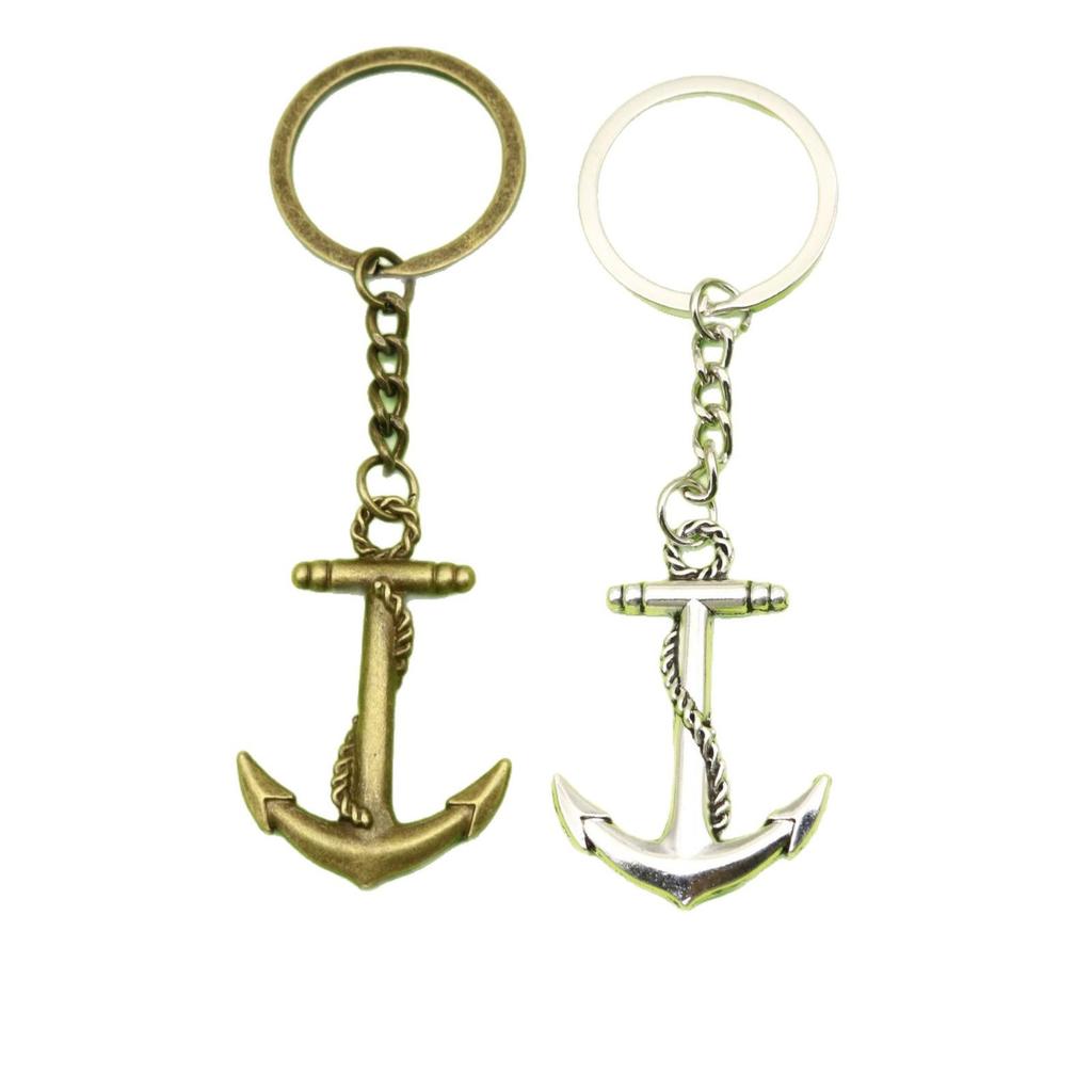 Hot Selling Simple Anchor Keychain Pendant