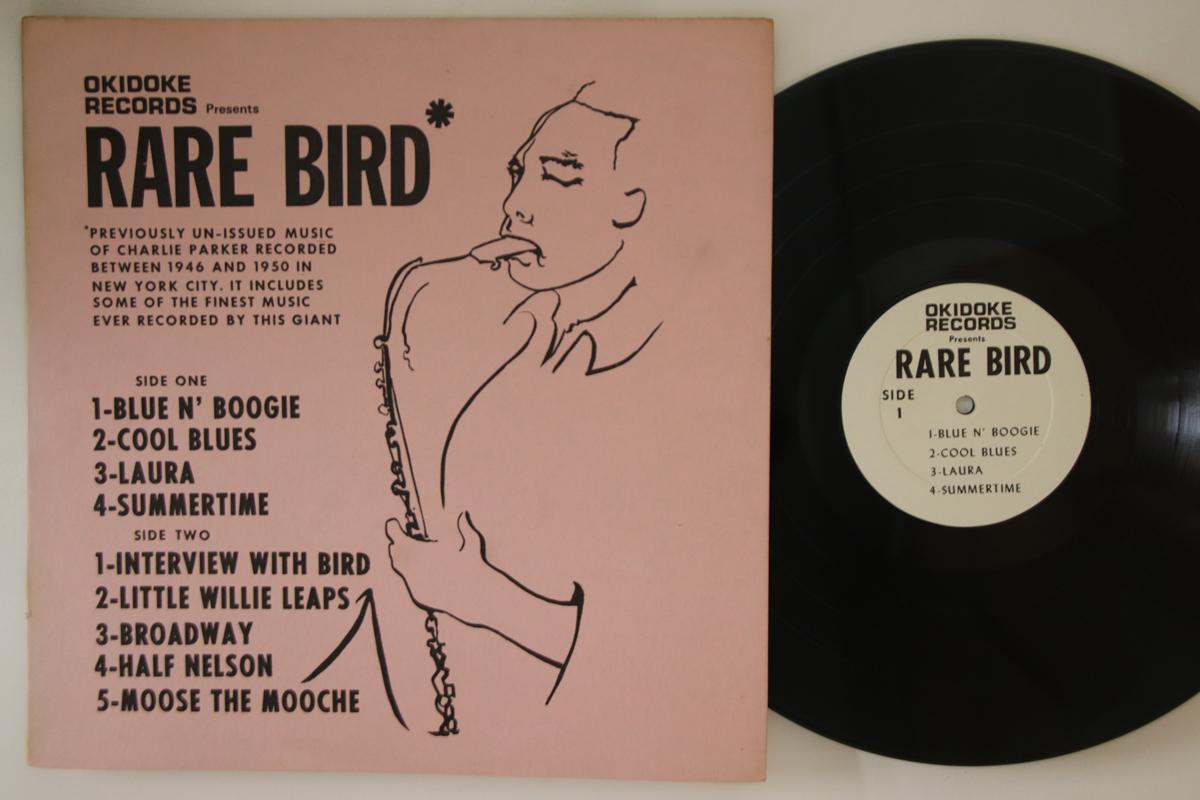 

LP Record CHARLIE PARKER - Rare Bird JRC124 OKIDOKE Unknown Jazz Used