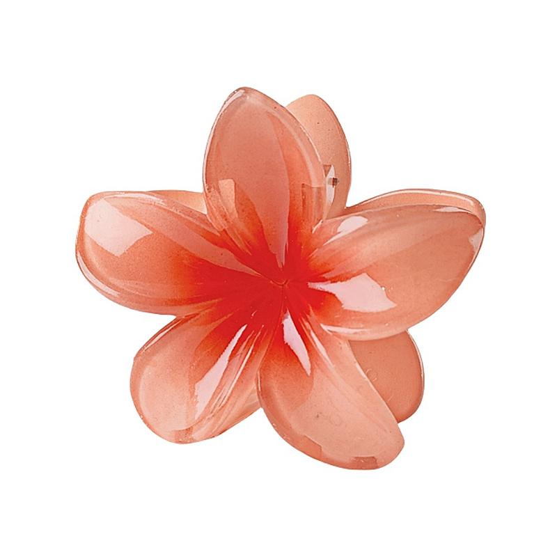 1PC Elegant Flower Shaped Hair Grab Clips Trendy Non Slip Ponytail Holders For Women And Daily Use Wear