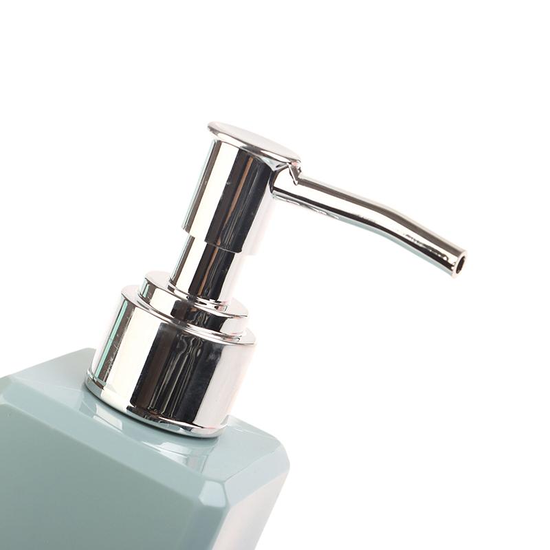 250 ml skysto muilo dozatorius, daugkartinio naudojimo pompa, kvadratinis vonios aksesuaras, šampūno ir kondicionieriaus indelis, grožio salonui