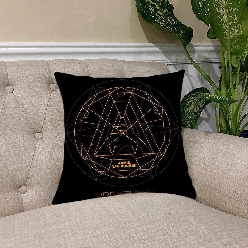

A-Armin cushion van cover Square Sofa Cushion B-Buuren DJ Cover Casual Skin-Friendly Comfortable Pillow Cover 30cmx30cm