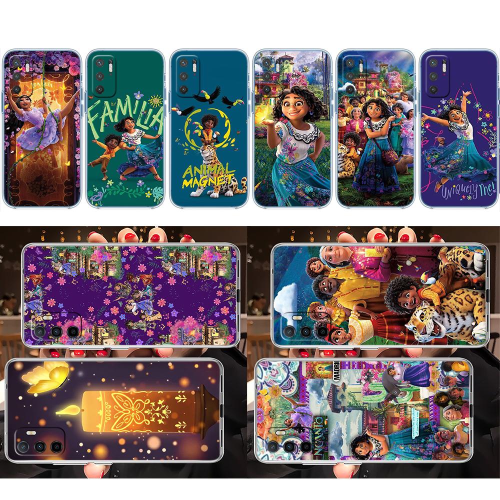 CJ49 Encanto Disney Soft Shell Transparent Phone Case for Samsung Galaxy A04 A04S A14 A23 A34 A54 M23 M33 M52 M53