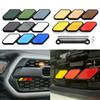 Emblema insignă grilă în 3 culori pentru Toyota Tacoma Tundra 4Runner TRD Highlande Rav4 CHR Strip Priză de aer Accesorii auto auto