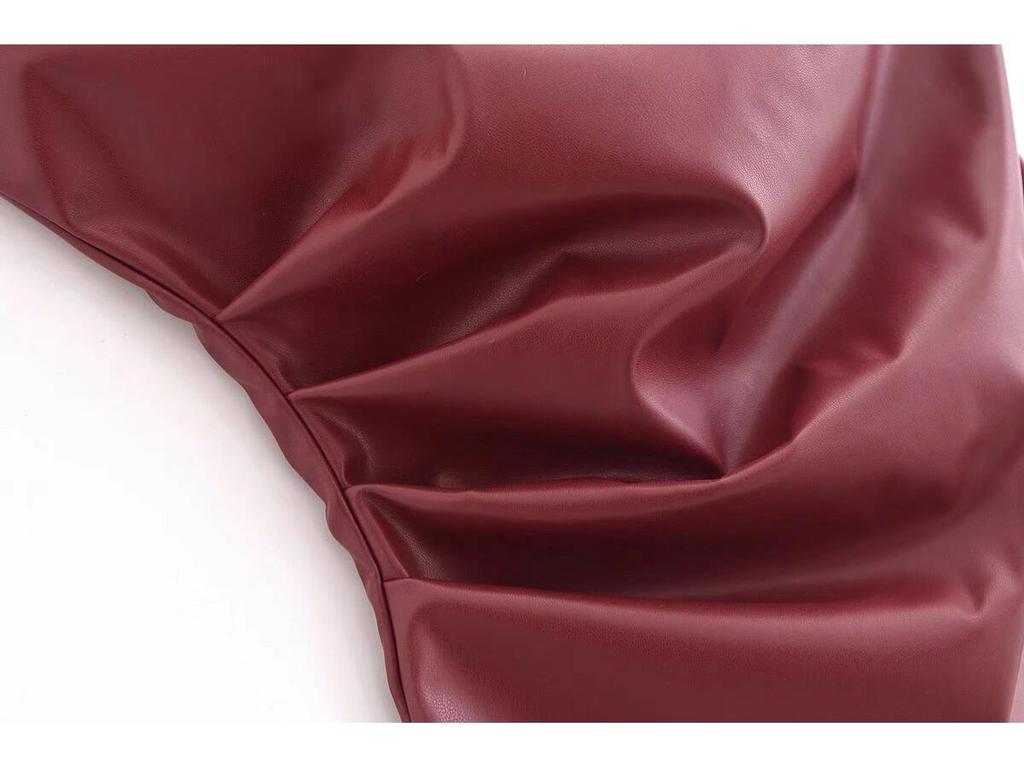 2024 Winter Women's Fashion Cowl Neck Asymmetrical Sleeveless Top