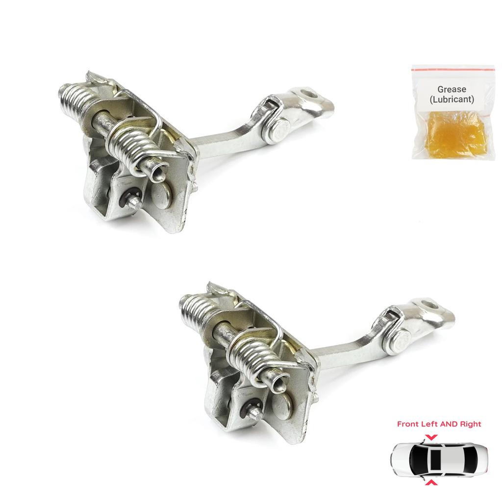 BDP949-1 2 Pieces Front Left AND Right Door Catch Hinge Brake Stop Check Limiter for Renault Master MK2 Opel Movano A Interstar 1998-2010 8200597523