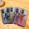 Nova 9 SE Gradient Glitter Butterfly Quicksand Phone Case For Huawei Nova 10 12 11 10 5T 7 11 9 8 7 SE Pro Y70 Plus Soft Cover
