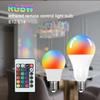 LED Bulb 85-265V E12E14 RGBW LED Light Infrared Remote Control Color Changing RGB White Atmosphere Light Spotlight LED Bulb
