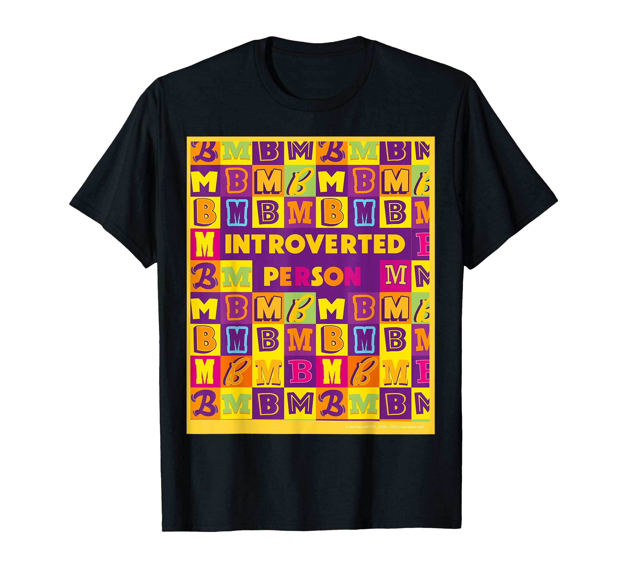 Urban Introverted Person T-shirt чёрный