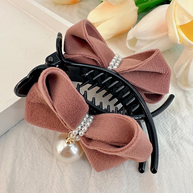 Exquisite Bow Hair Accessories: Elegant Large Hair Clip for Women