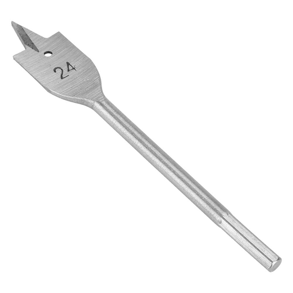 15pcs Carbon Steel Spade Drill Bit Set 6-25mm Wood Drill Bit Set Hex Shank Spade Bit Woodworking