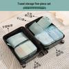 6-8 Piece Travel Storage and Organizer Bag Set for Clothes and Underwear