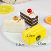 Simulation Bread & Cake Model: Children's Toy, Photography Prop, Pendant, Squeeze Toy for Fruit Dessert Baking & Picnic