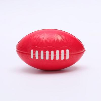 Novas bolas de rúgbi de espuma para crianças Bola de jogo Pequena bola de futebol americano Brinquedos infantis Bolas de futebol Anti-estresse Rugby Soccer Squeeze Ball