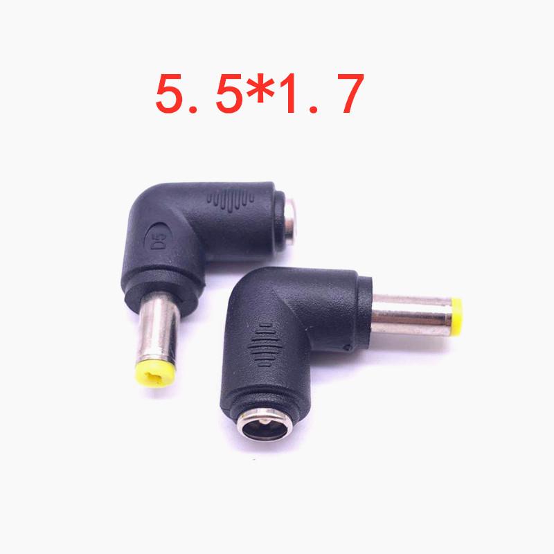 Zasilacz DC 90° 8-Bitowy Kątowy (5.5x2.1mm Żeńskie)