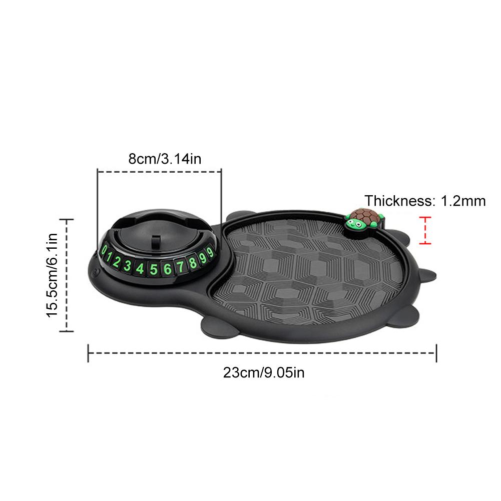 3 in 1 Dashboard Anti Slip Mat with Phone Mount 360-Degree Rotation Car Phone Holder Non-Slip Adhesive Mat w/Mobile Phone Number