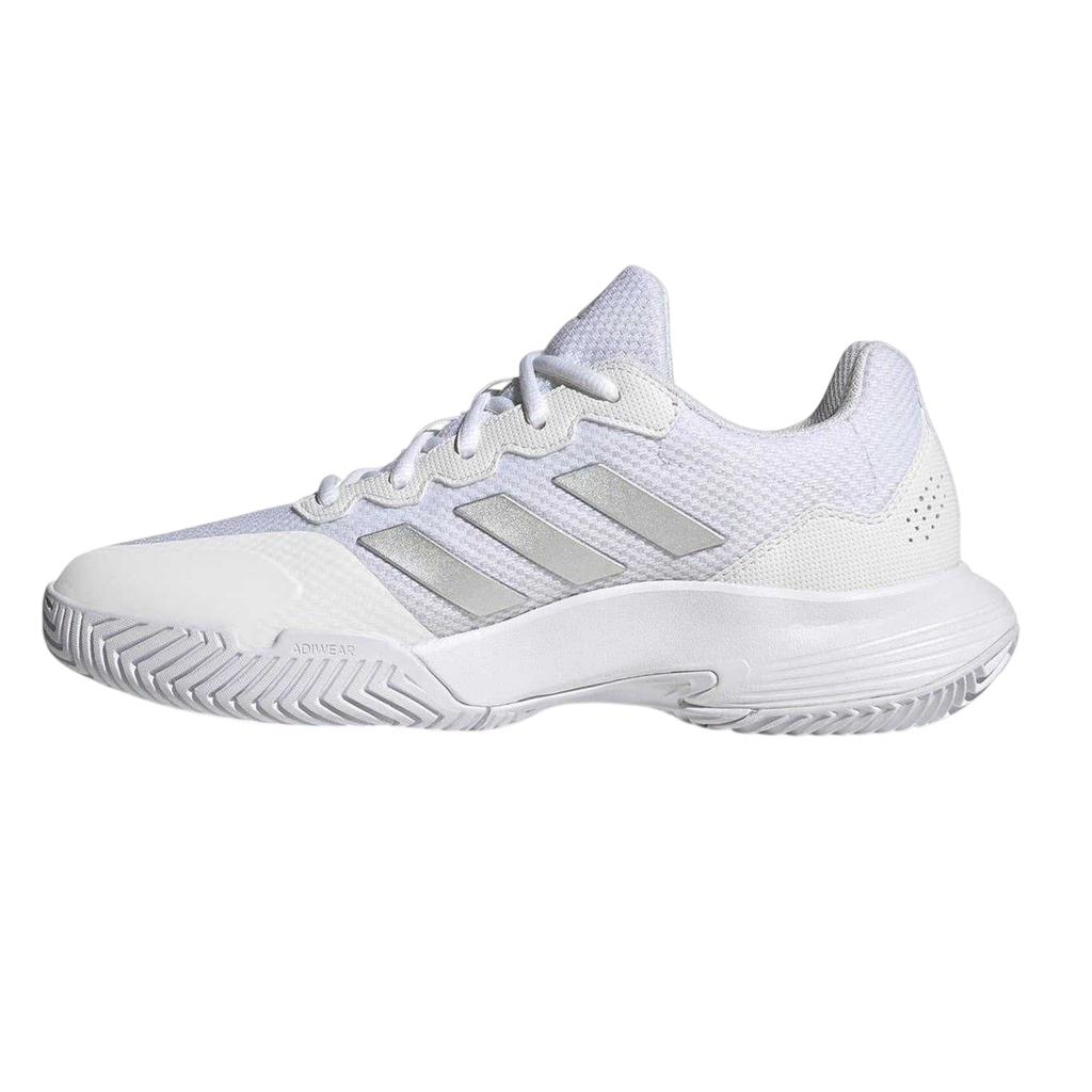 adidas Womens/Ladies GameCourt 2.0 3 Stripes Tennis Shoes
