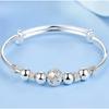 925 Sterling Silver Bracelet 5mm 20cm Flat Side Chain Lobster Clasp Bracelet For Woman Man Party Wedding Engagement Jewelry Gift