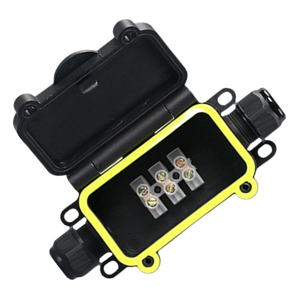 Multipurpose Waterproof Designs Outdoor Junction Box 5 8mm Rating Accessory for Undergrounds Electrical Connection