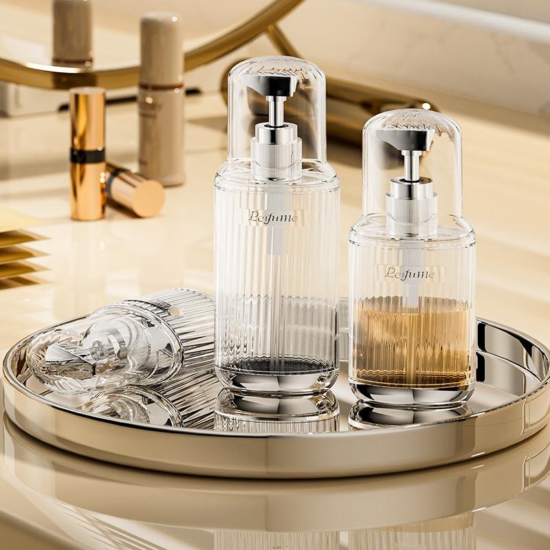 PVC Personal Care Dispensers for Travel Makeup Lotion Bottles 60ml, 90ml, 120ml, Suitable for Outdoor Travel 1PC