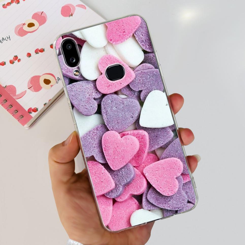 For Samsung Galaxy A10s SM-A107F Case Cute Dinosaur Astronaut Clear Silicon Soft Cover For Samsung A10s A 10 S A10 Phone Case
